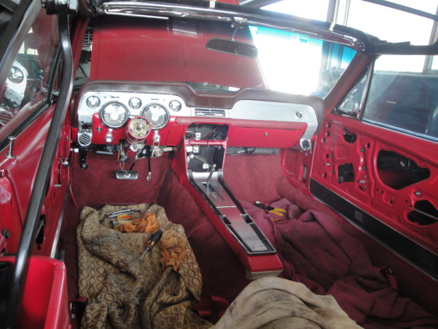 Zusammenbau Mustang Cabrio 1967